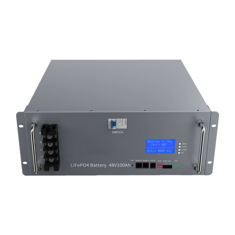 48V 100Ah 5.3kWh - Server Rack LiFePO4 Battery - BigBattery Lynx